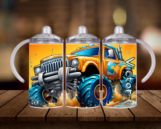 Gobelet enfant monster truck